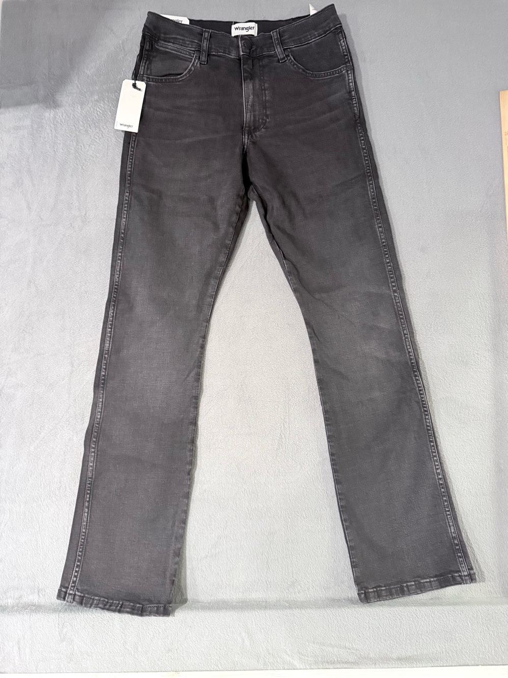 Wrangler - Men’s Black Bootcut Jeans